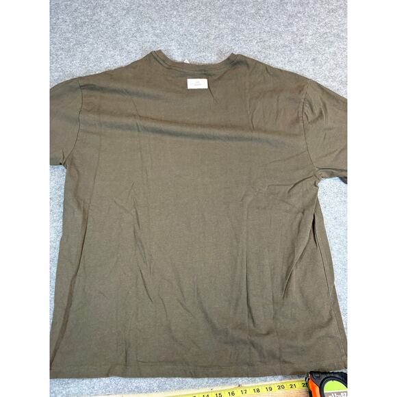 Fear Of God Essentials Shirt Mens Large Brown FOG Streetwear Tee Minimalist - Picture 2 of 10